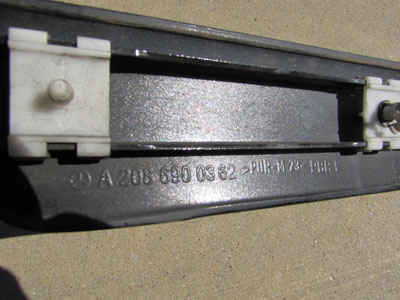 Mercedes Quarter Panel Exterior Molding Protective Cover, Left A2086900362 W208 CLK320 CLK430 CLK55 AMG3